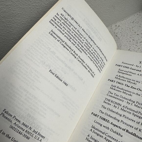 Buddhism and Jungian Psychology 1994 JM Spiegelman & M Miyuki Paperback - Picture 2 of 5